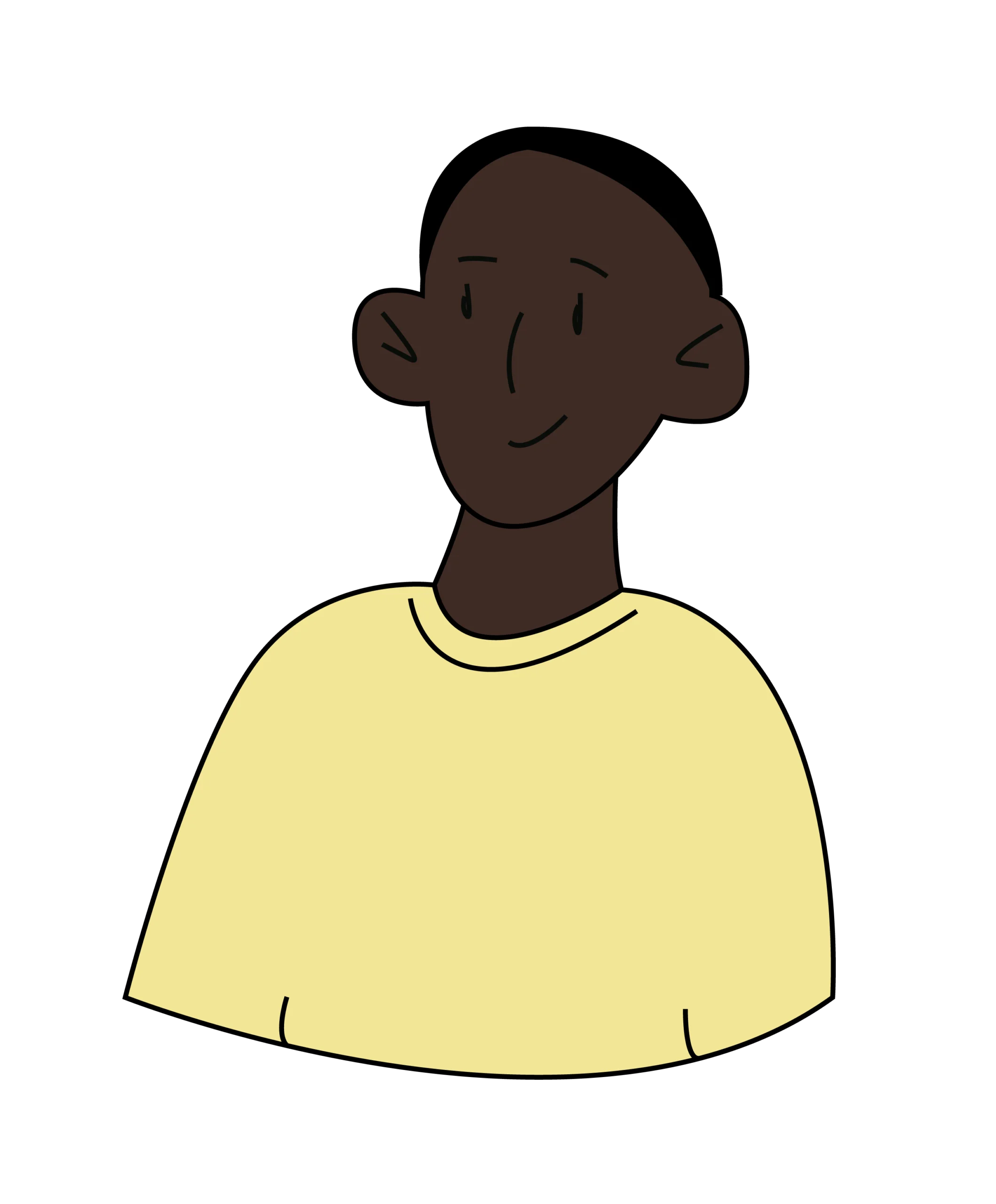 Illustration of Omar, Polly Housekeeping's skilled Head Housekeeper for our North London team