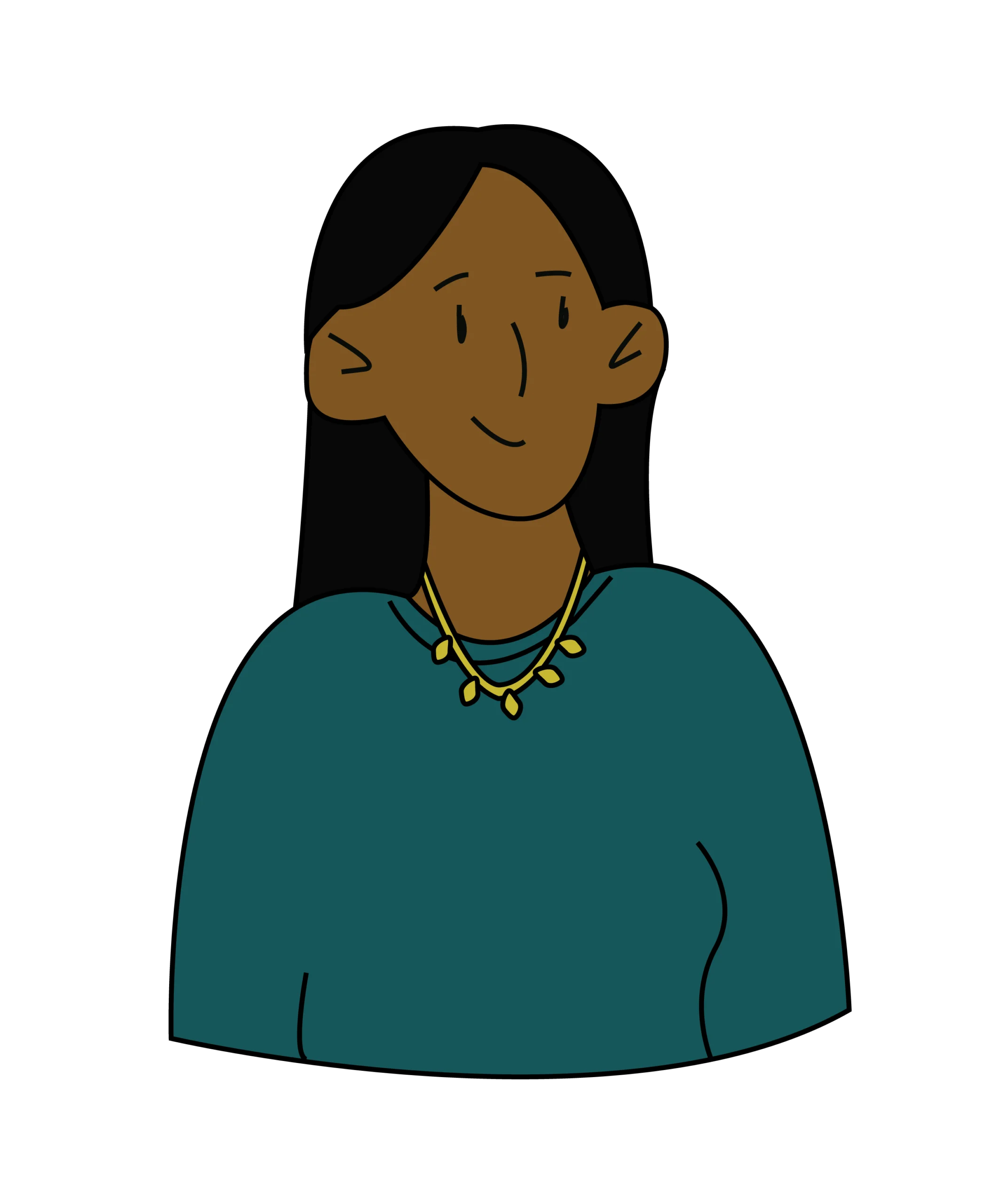 Illustration of Priya, Polly Housekeeping's skilled Head Housekeeper for our West London team